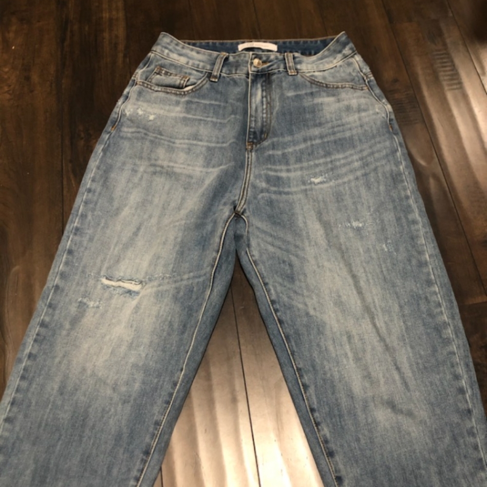 Light blue jeans